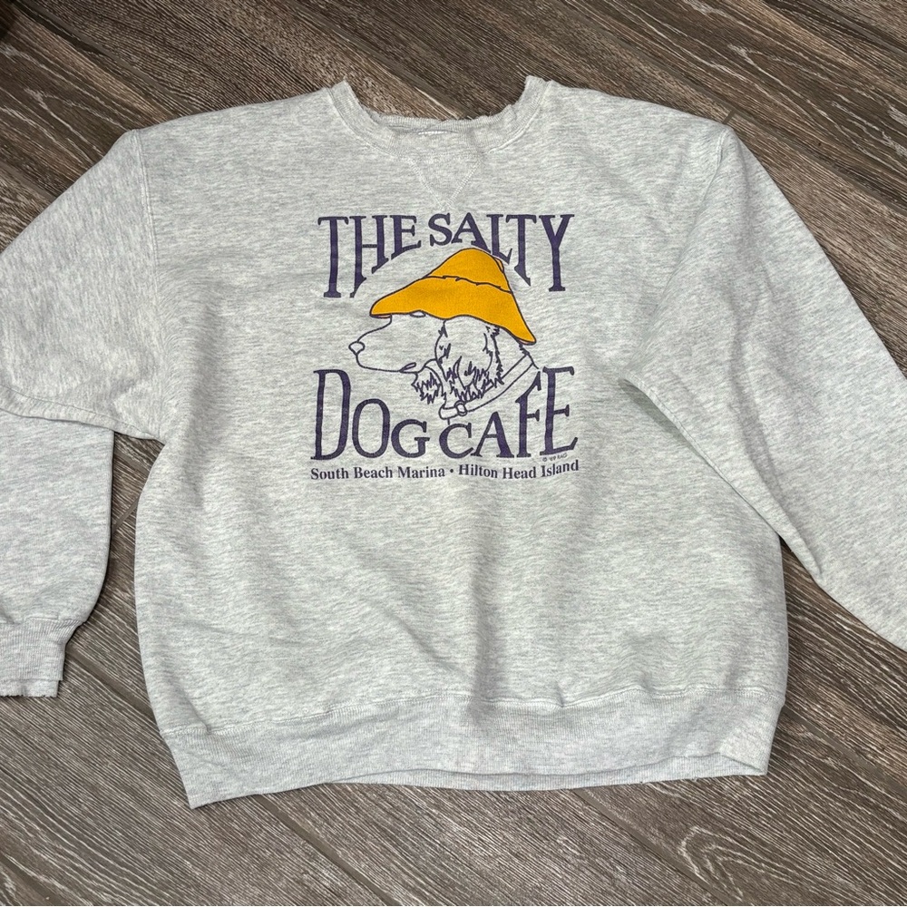 Vintage Salty Dog Cafe Sweatshirt - Picture 2 of 5